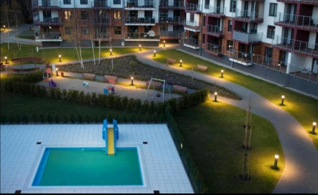 Morze Kolobrzeg Basen Kryty Apartment Exterior photo